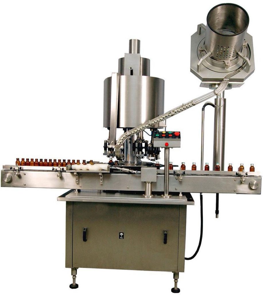 Automatic Four Head Screw Capping Machine