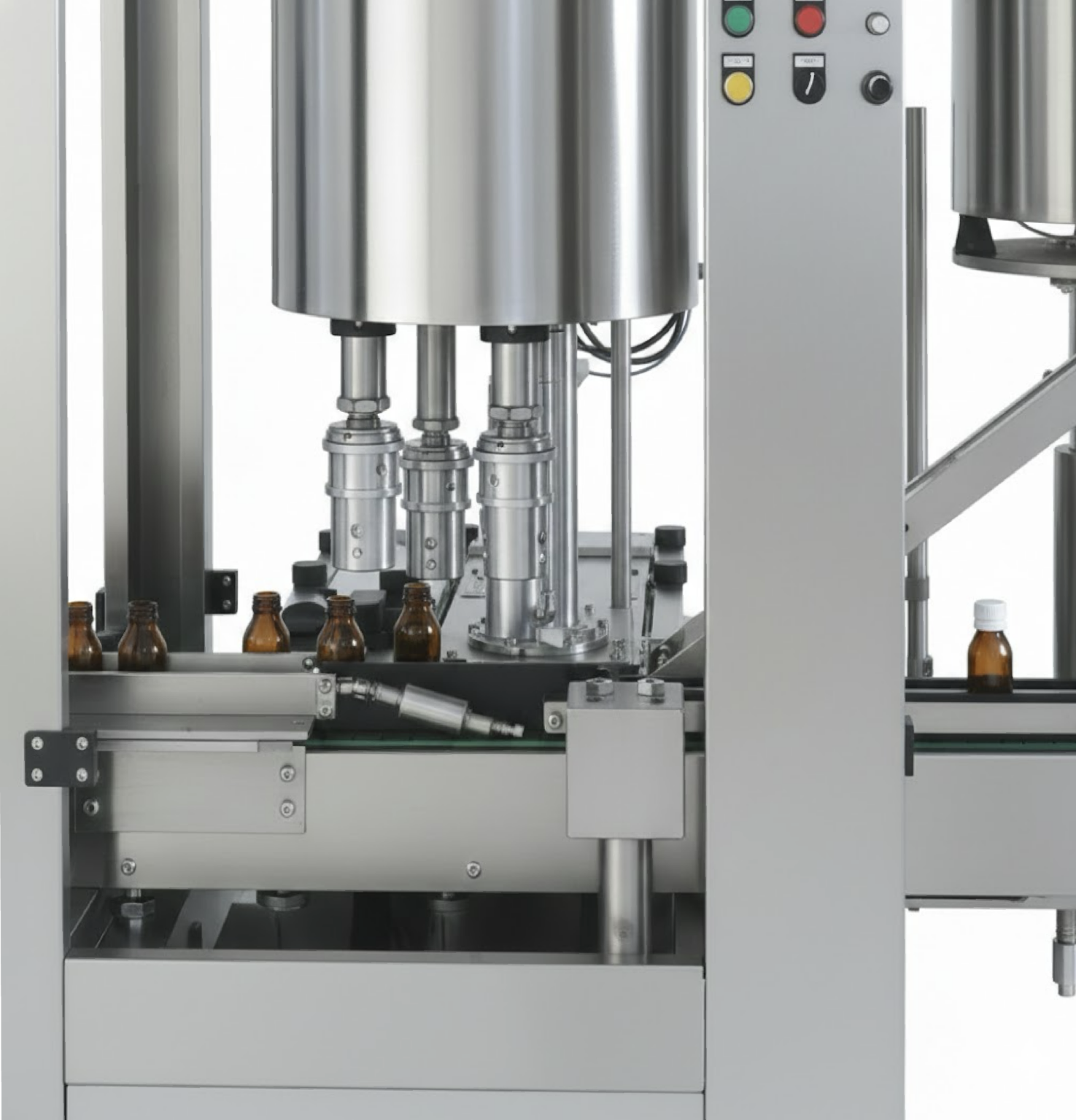 Automatic Four Head Screw Capping Machine - Medi-Pack Process ...