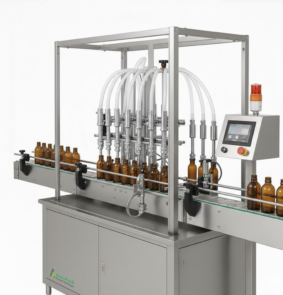 Automatic Liquid Syrup Filling Machine new 2
