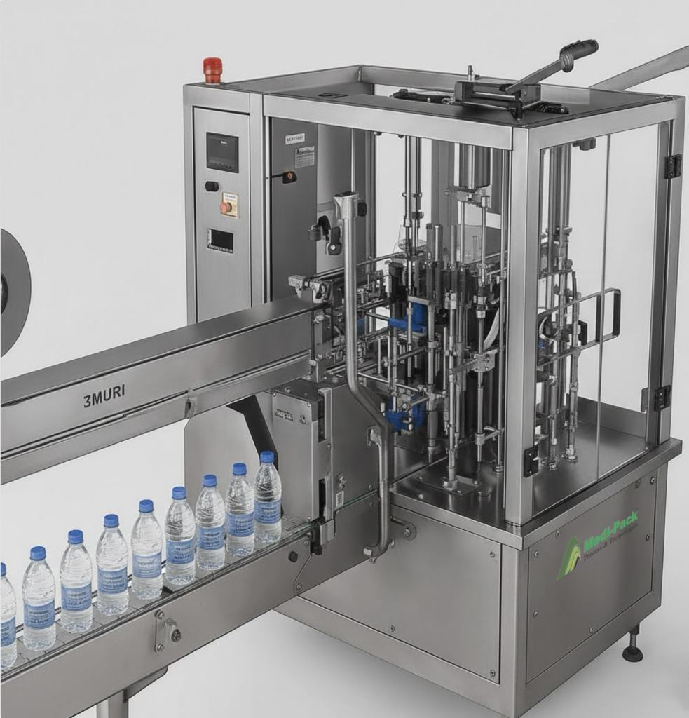 Fully Automatic Mineral Water Rinsing Filling Capping Machine 2